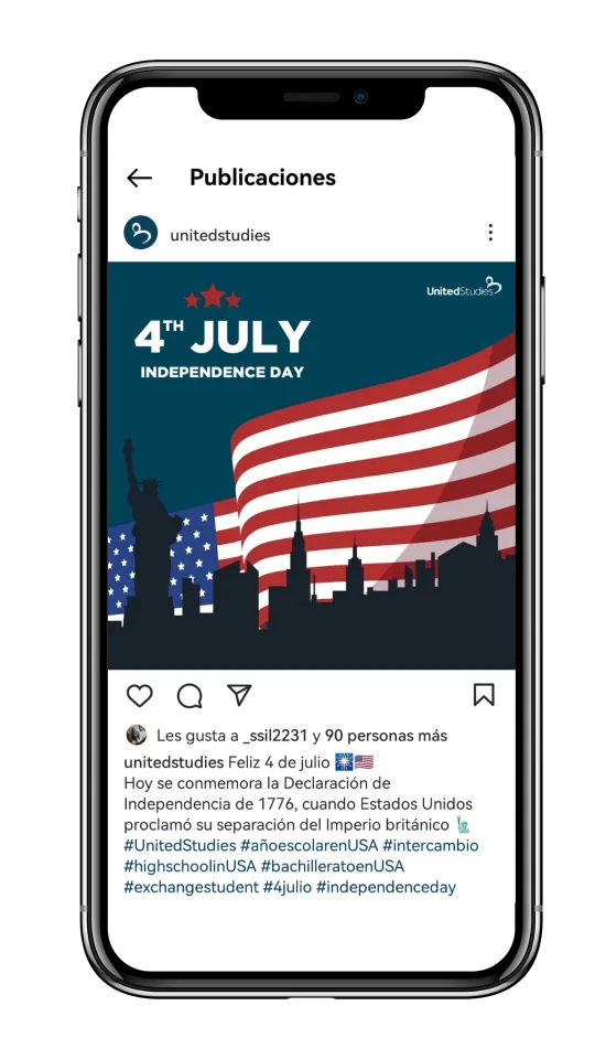 Fiestas en USA Instagram